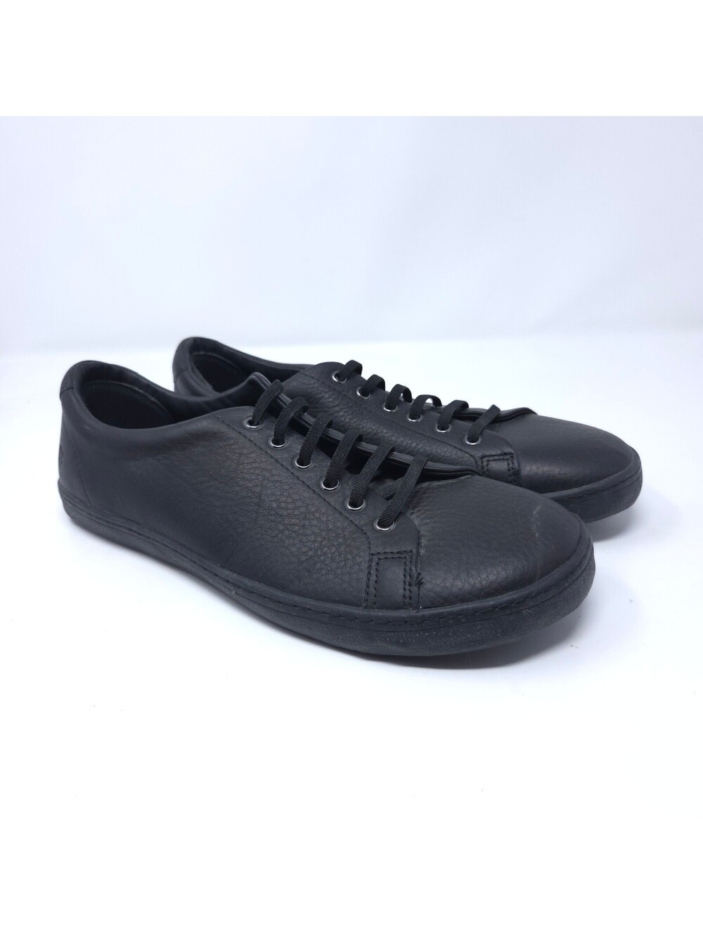 Men's Birchbury Shoes Black Bramfords Leather Barefoot Sneakers Minimalist Sz 11
